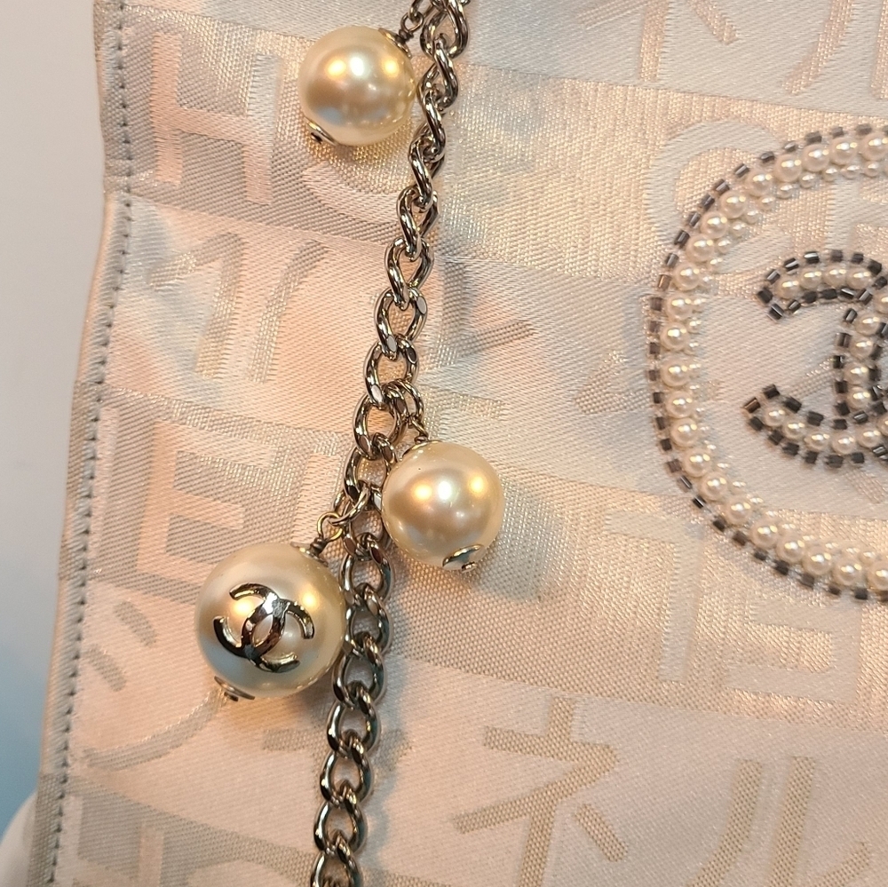 💥 CHANEL Ginza Canvas Bag - Picture 14 of 16